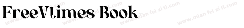 FreeVtimes Book字体转换